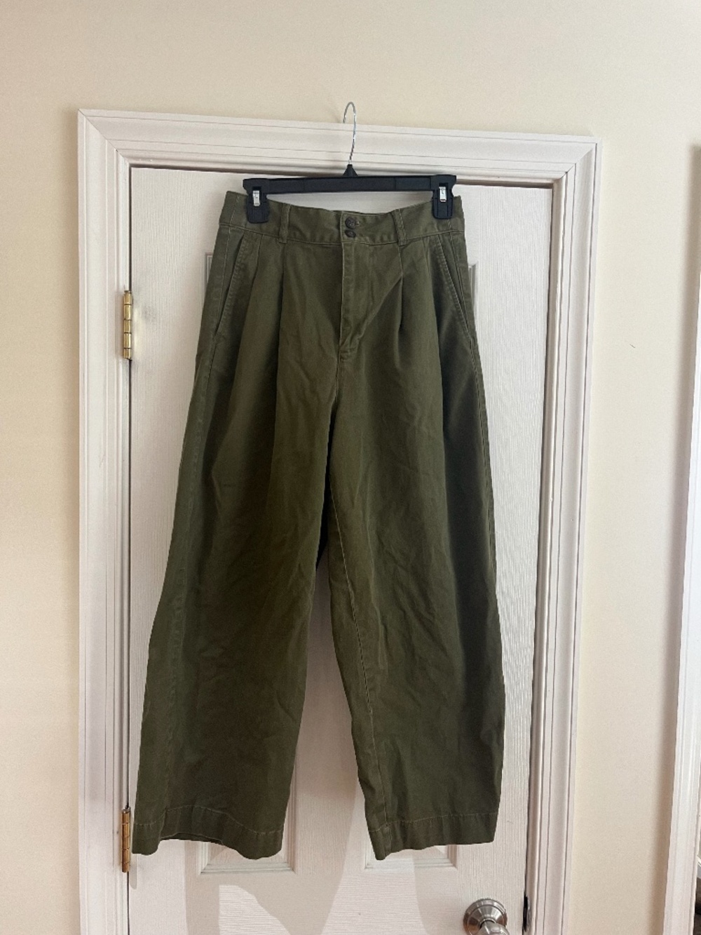 Madewell Pleated Wide-Leg Pants